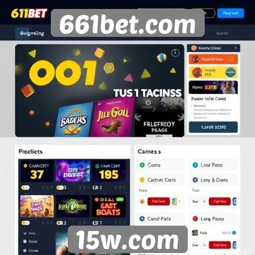 Explorando a interface do usuário do 661bet