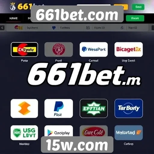 Exploração das opções de pagamento no 661bet